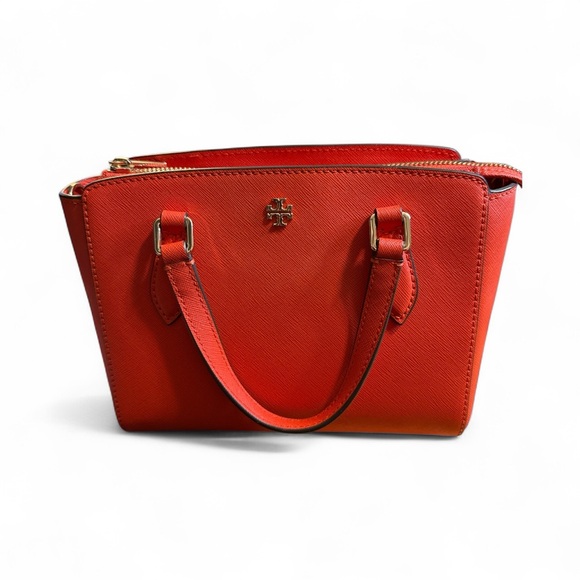 NWOT Tory Burch Vibrant Red Satchel - Picture 1 of 3